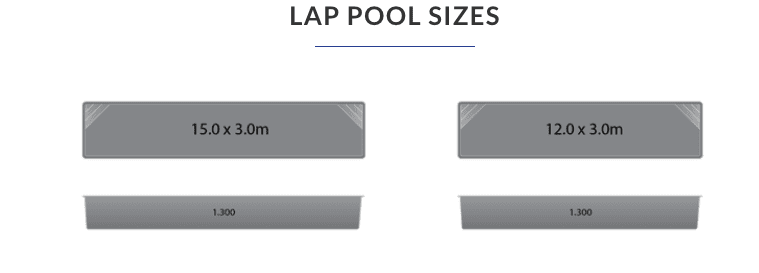 Lap Pool Sizes