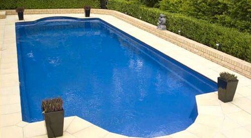Blue Swimming Pool — Pools  In Dubbo, NSW