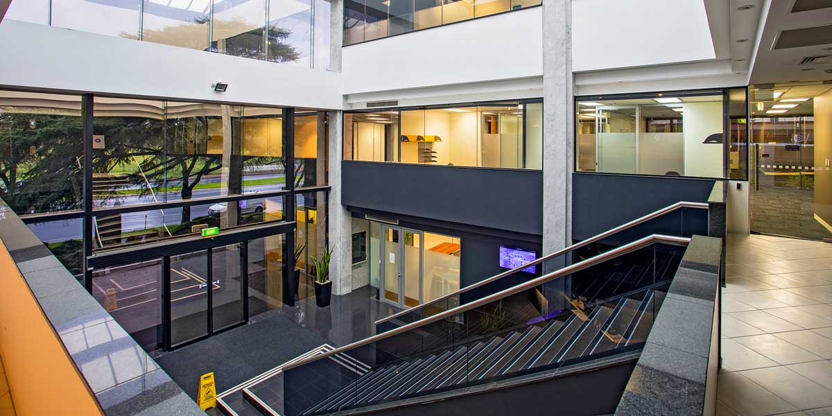 Architectural photo of office building