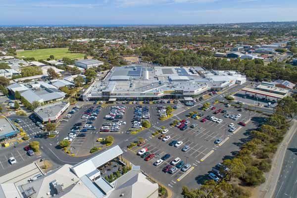 drone picture of building