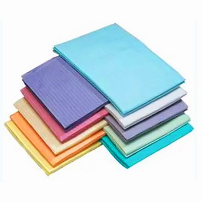 Compresas descartables papel y nylon