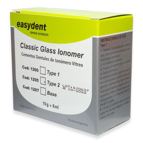 Ionómero Vítreo Tipo II (Autocurado) EASYDENT