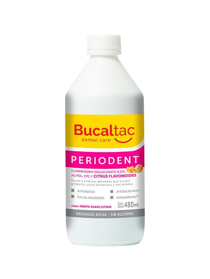 BUCAL TAC PERIODENT CITRUS FLAVONOIDES Tratamiento x 480ml/1Ltr.