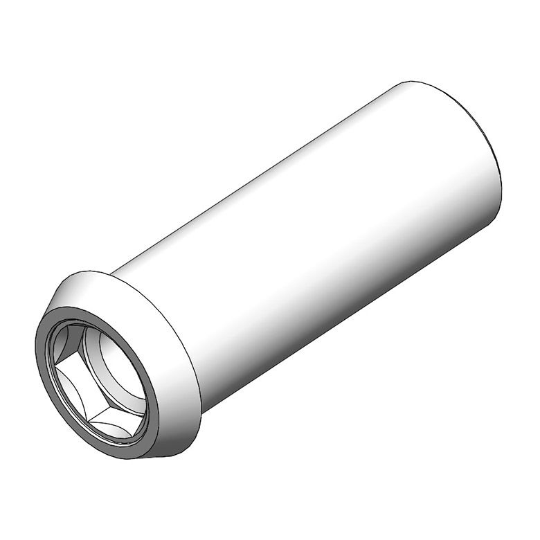 Ucla Calcinable hexagono interno y externo