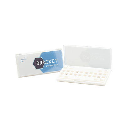 Brackets metalicos caso 20u boca completa