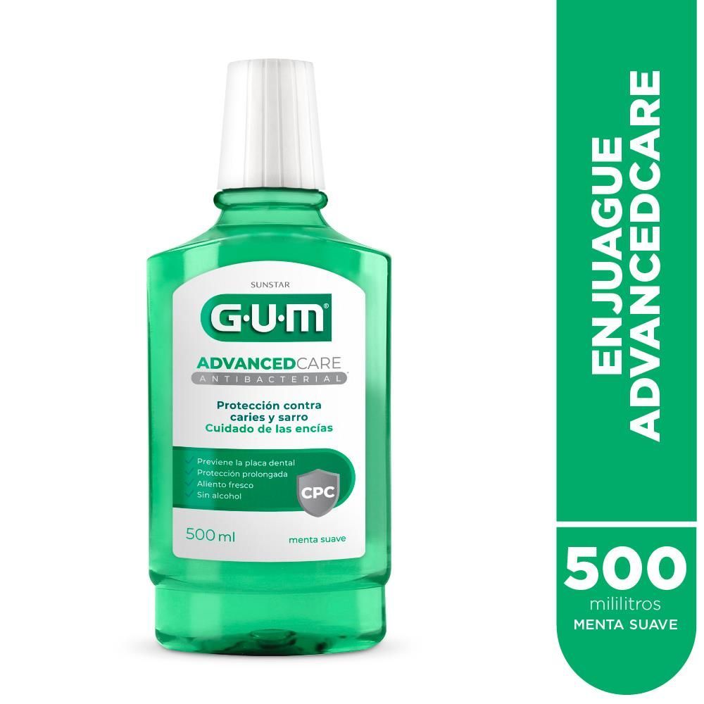 enjuague GUM® Advanced Care Antibacterial