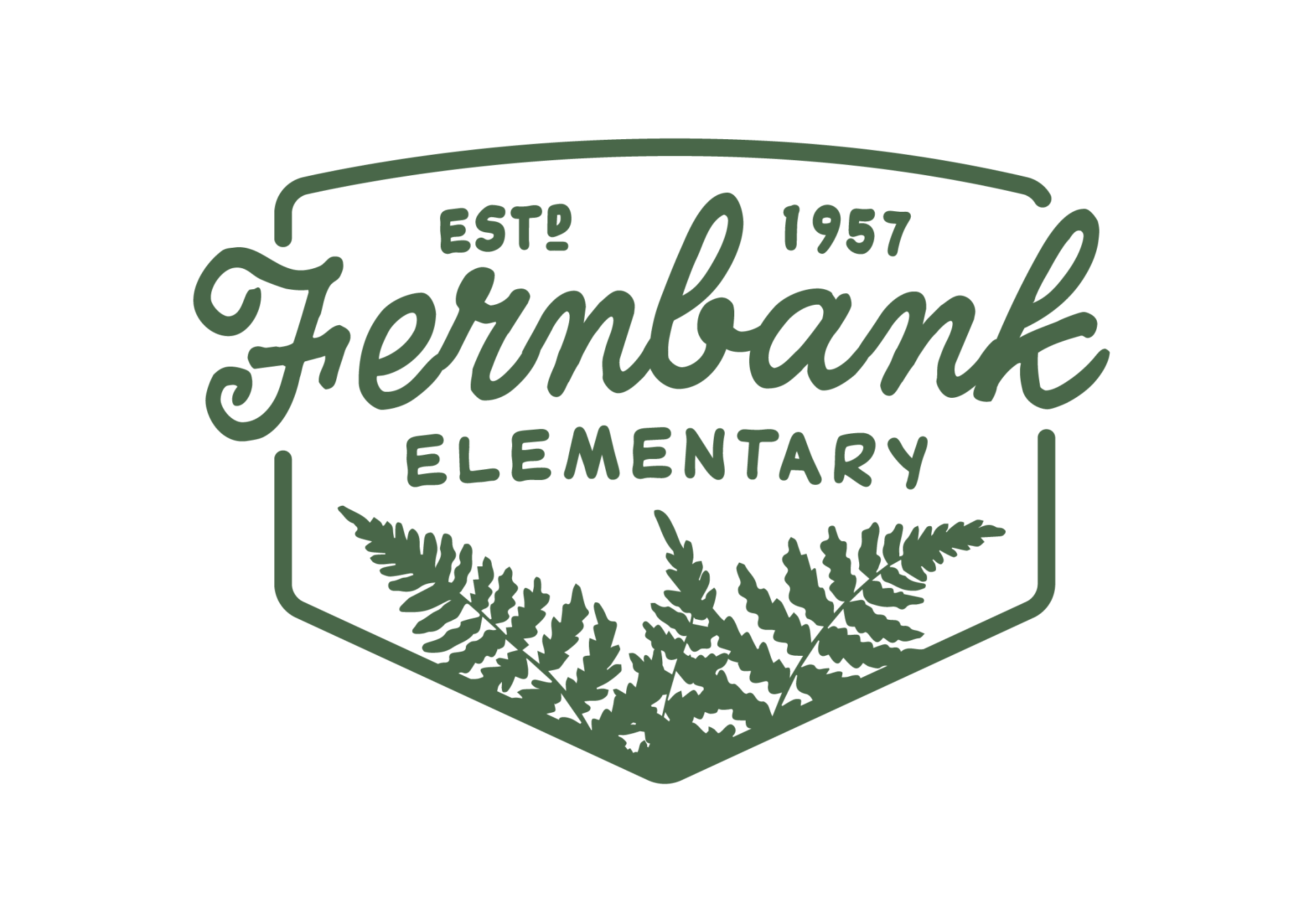 Right Brane Design and Fernbank Elementary School Logo Design