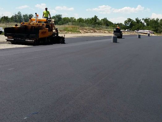 Asphalt Paving on Open Area — Butte, MT — Hoffman’s R & M Services & Excavation