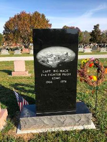 Several different options for monument grave markers offered by Bozell Funeral Homes in Indiana.