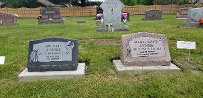 Several different options for monument grave markers offered by Bozell Funeral Homes in Indiana.