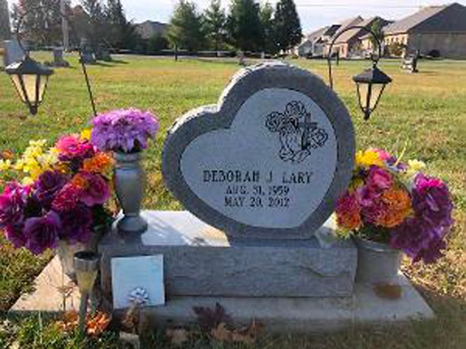 Several different options for monument grave markers offered by Bozell Funeral Homes in Indiana.