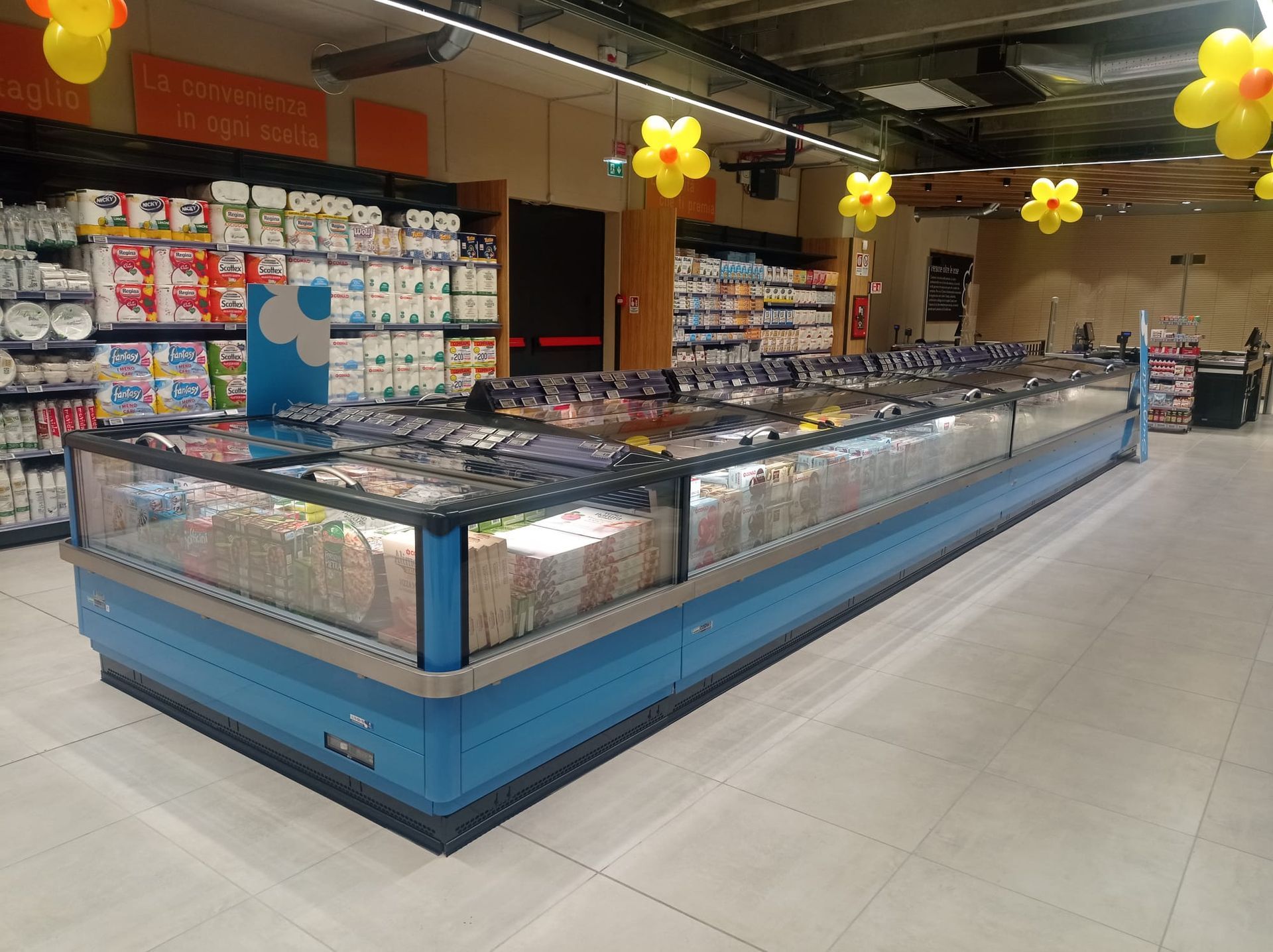 Allestimento Conad - Porte del mare a Salerno