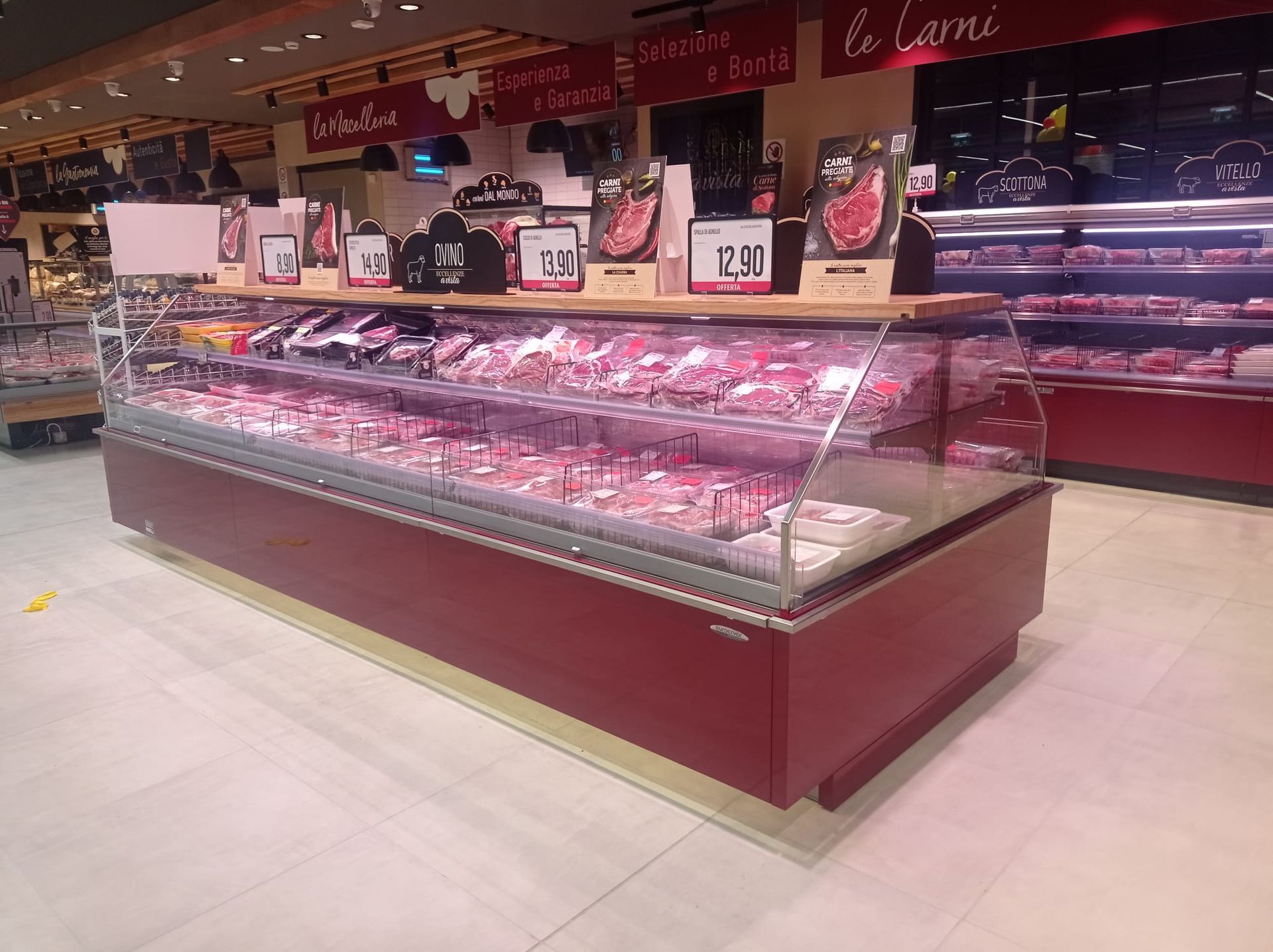 isola refrigerata libewro servizio-banco macelleria refrigerato