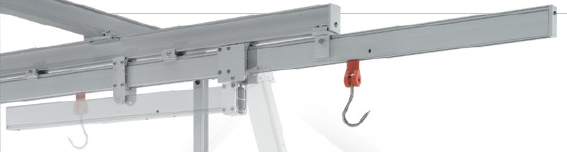 ganci e guidovie per macelleria