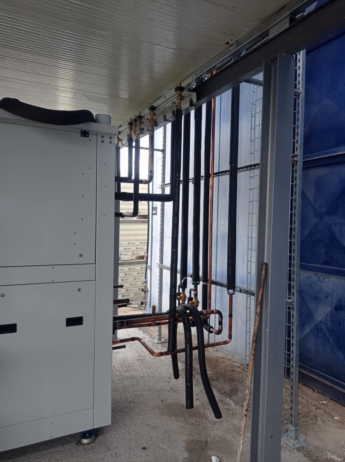 impianto centrale frigo