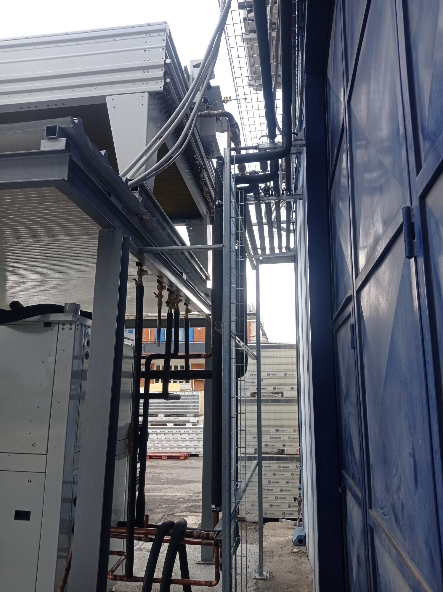 impianto frigo-condensatore industriale