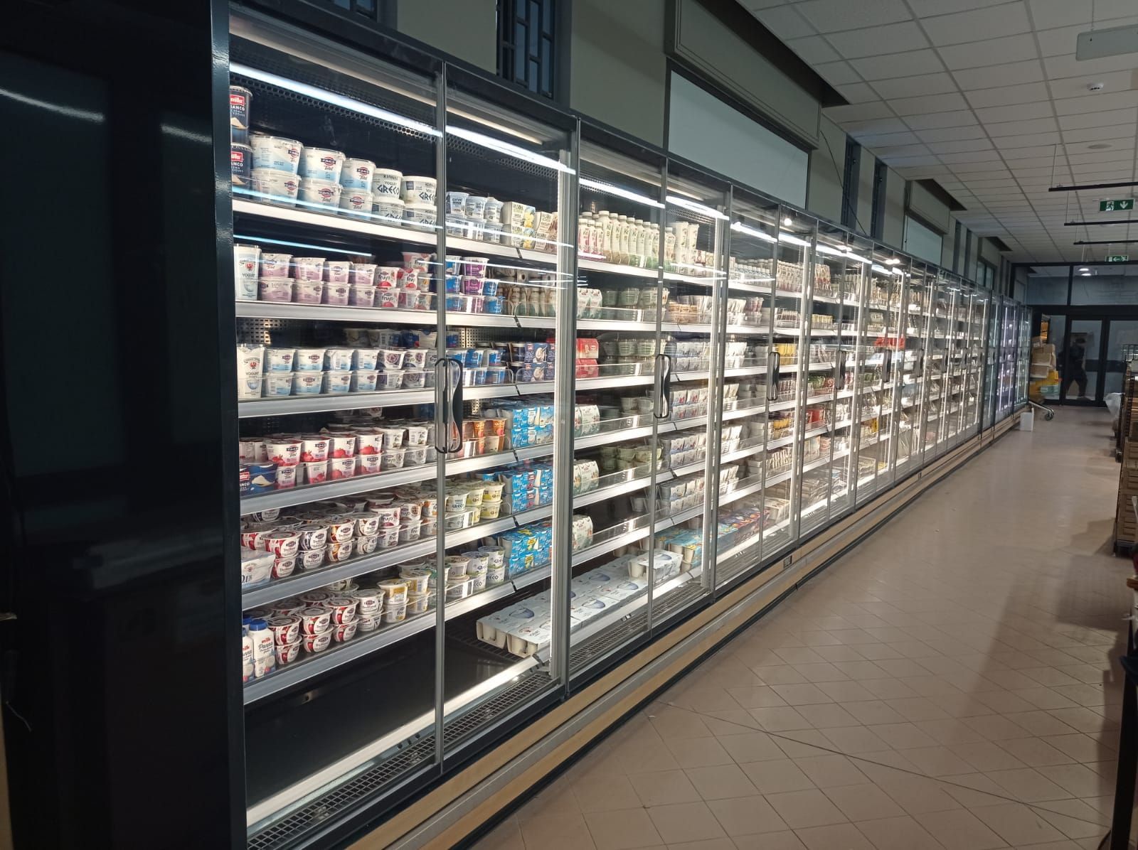 murale frigo per prodotti freschi