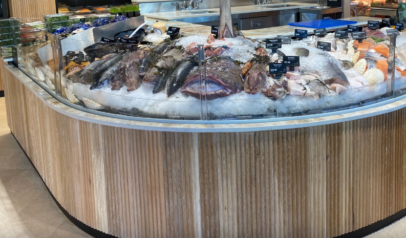 reparto pescheria- banco pesce