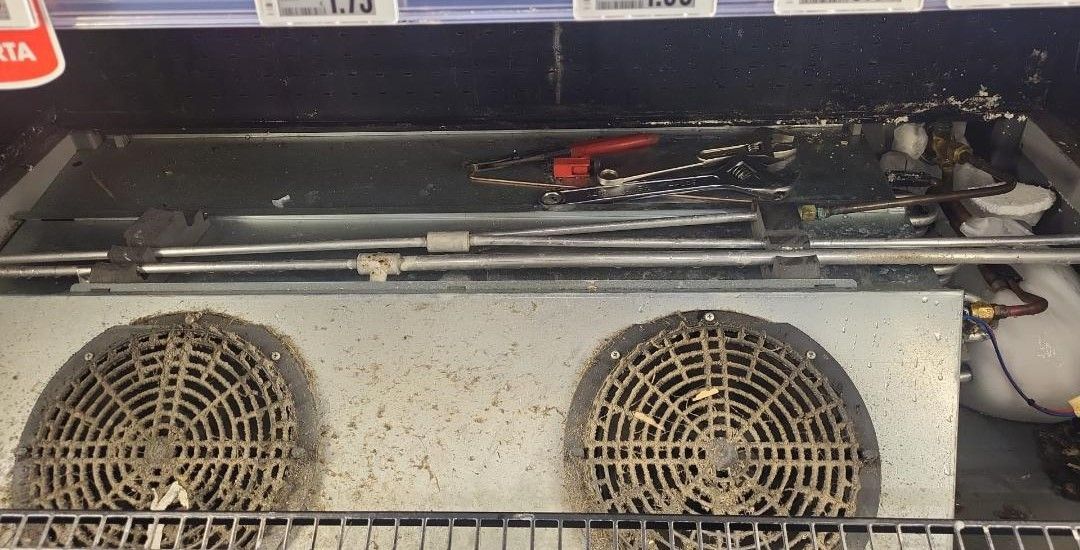 sporcizia e accumulo ghiaccio