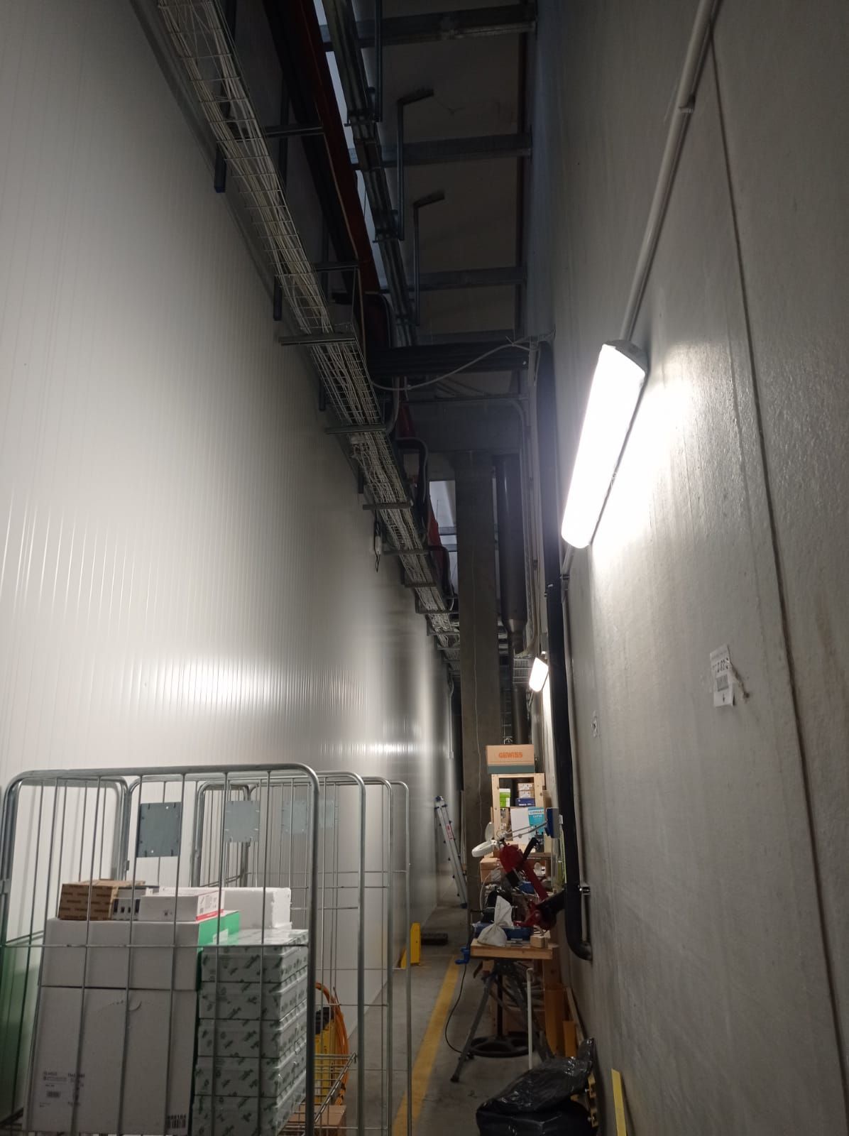 tubazioni in rame-celle frigo