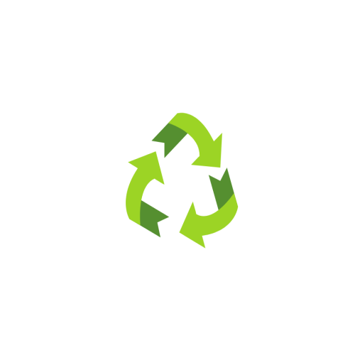 green recycling symbol