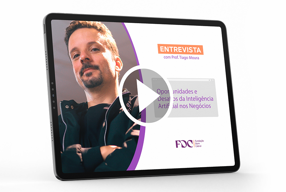 Um tablet com um livro de Ken Blanchard nele.