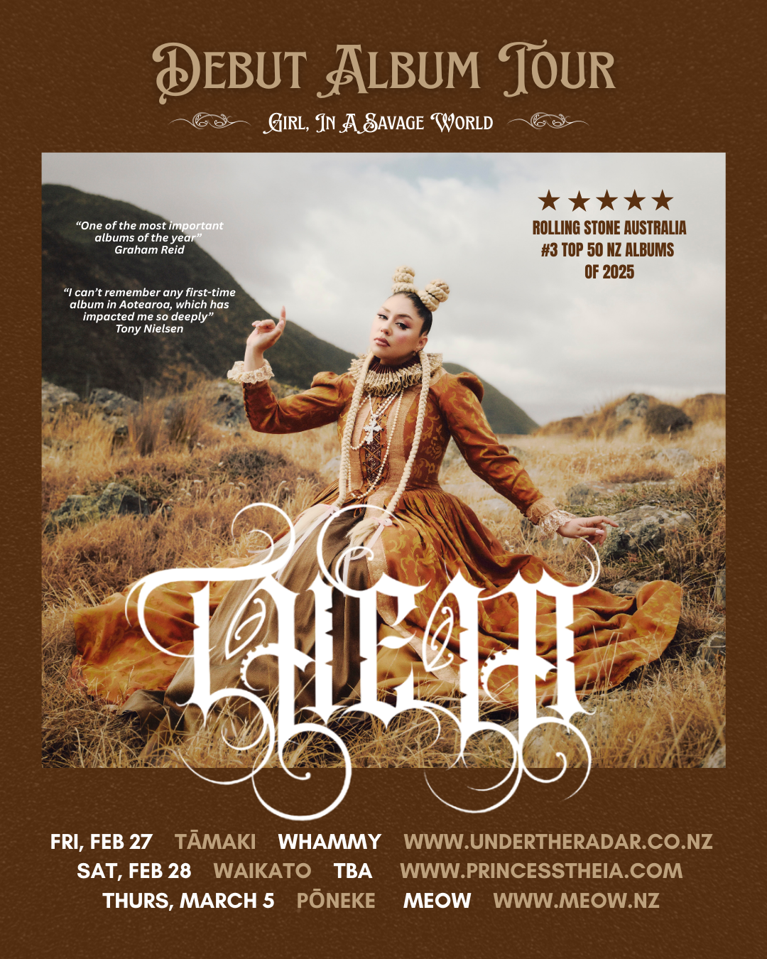 See Theia live in Auckland in February 2026