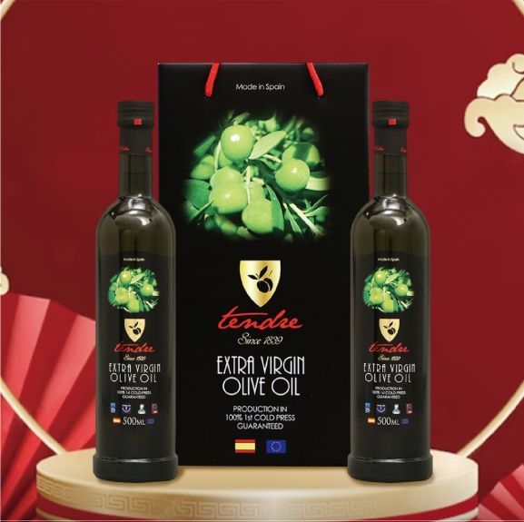 冷壓初榨橄欖油禮盒(500ml x 2)限時優惠