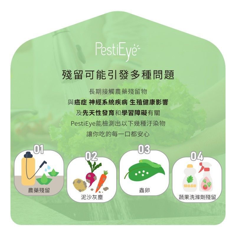 蔬果洗淨管家 PestiEye