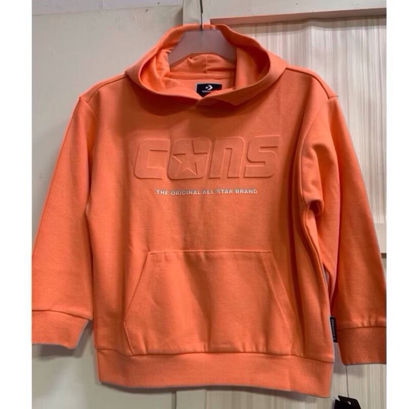 CONVERSE童裝/親子款/字母連帽上衣