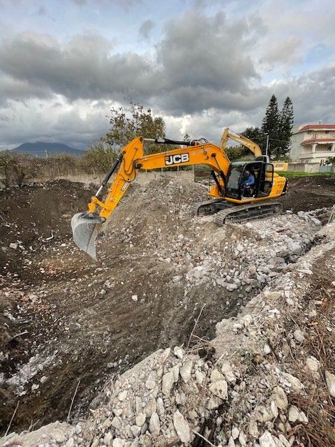 ruspa per scavi e demolizioni controllate