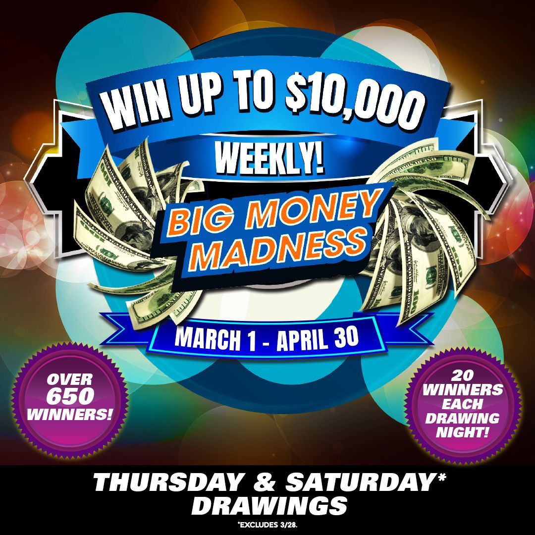 Monthly Casino Calendar