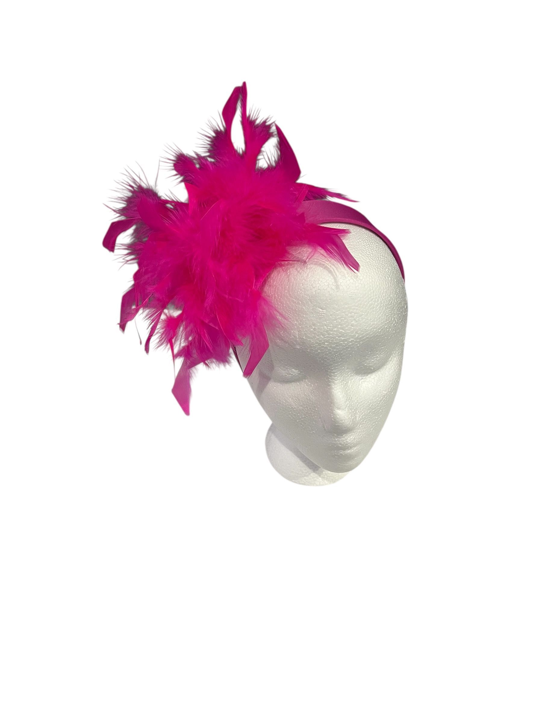 Pink Pantha Fascinator