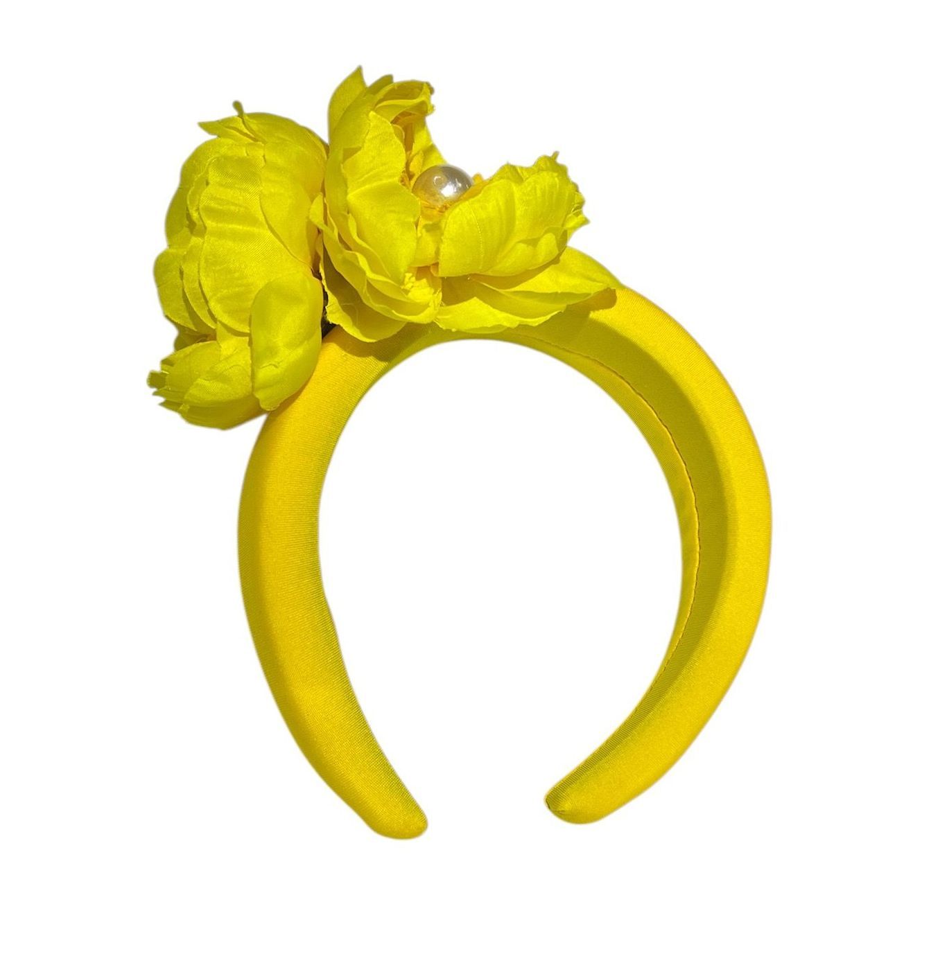 Amber Pearl Fascinator