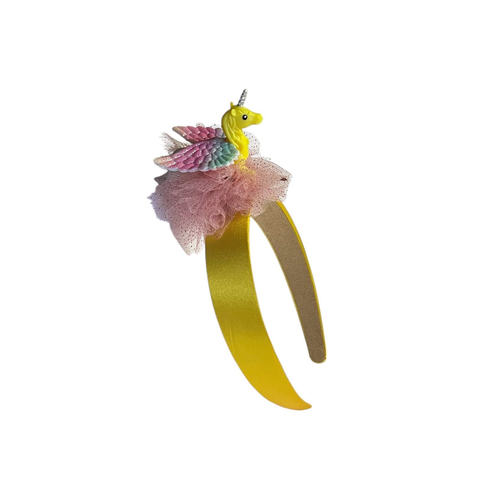 Yellow Unicorn Headband