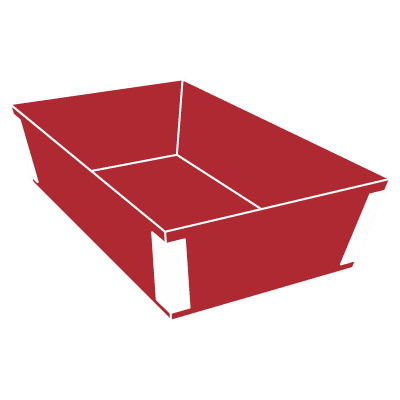trapezoidal rigid box