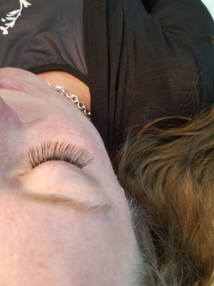 Woman With Long Eyelashes — Kent, WA — Noor Brow and Lash Art