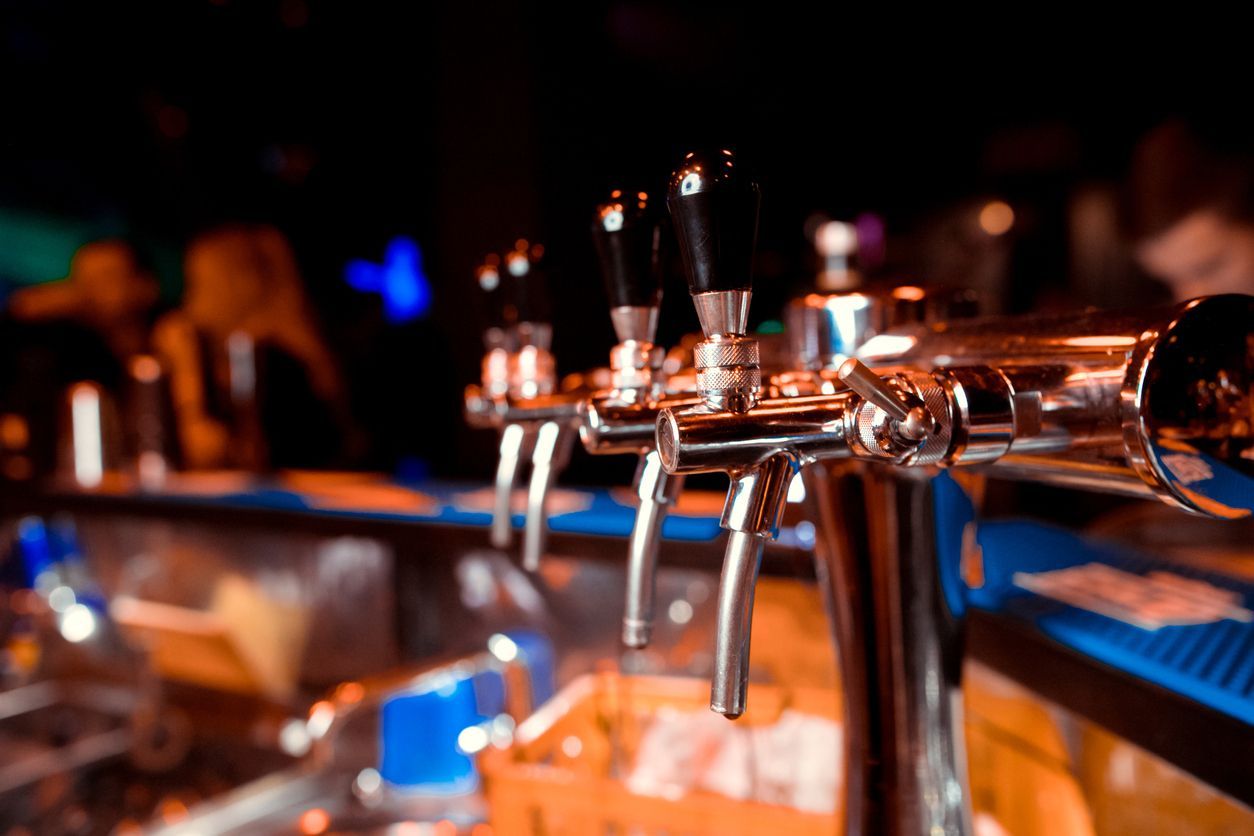 draft system for long-distance tap setups