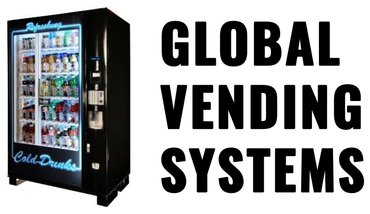 A vending machine with the words Global Vending Systems on it