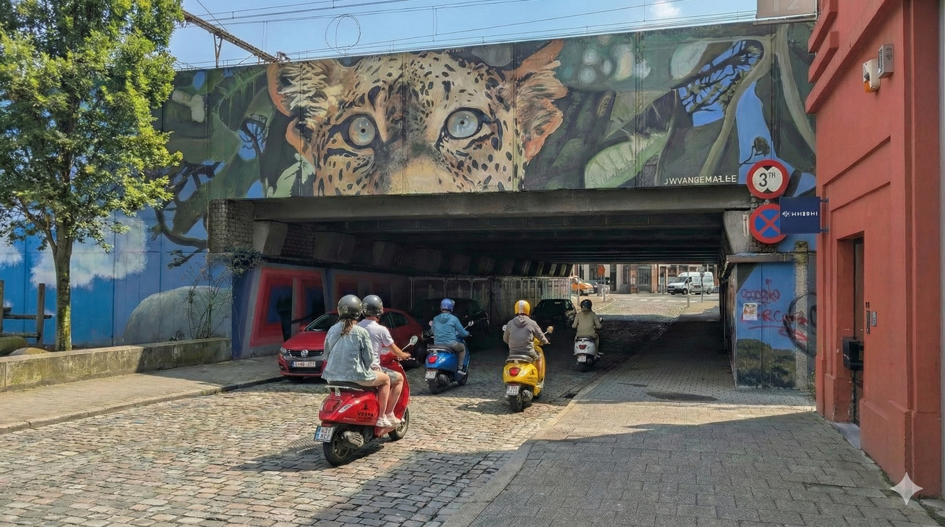 Sun shining over a container ship at a port; gantry cranes and another ship in the distance.
