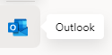 a screenshot of the outlook app on a white background .