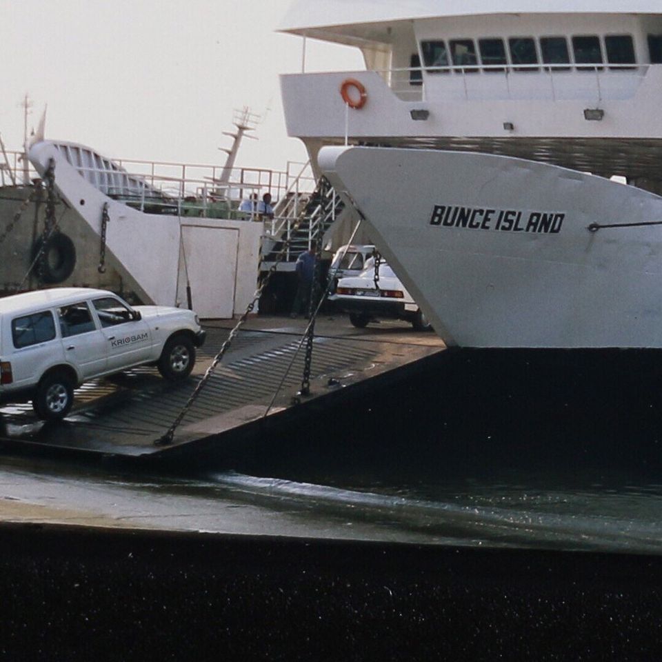 Bunce Island Ferry with KRIOBAM 4x4