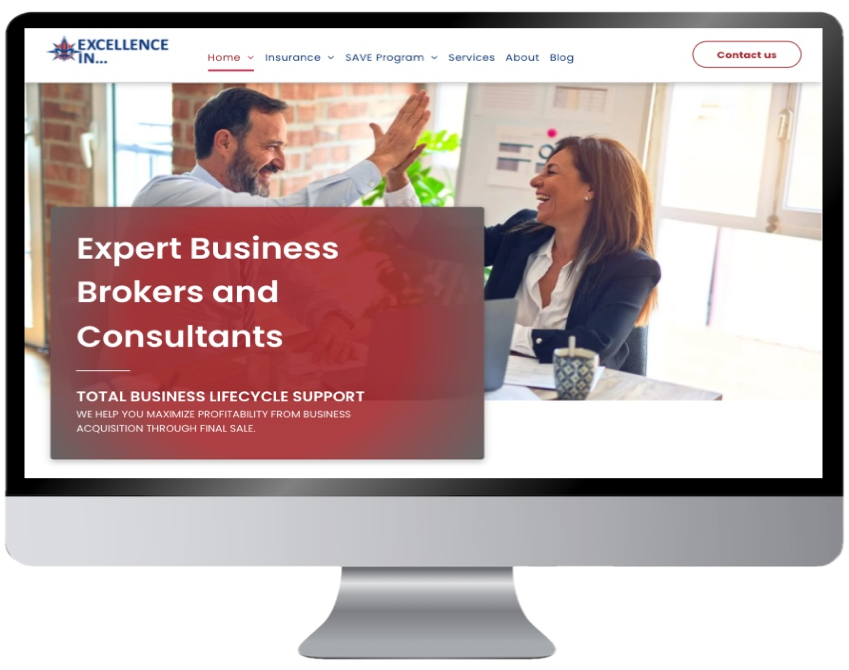 We Offer Web Design for for Business Brokers and Consultants