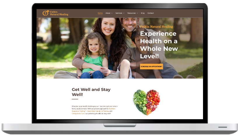 Web Design for Naturopaths and Chiropractic Doctors