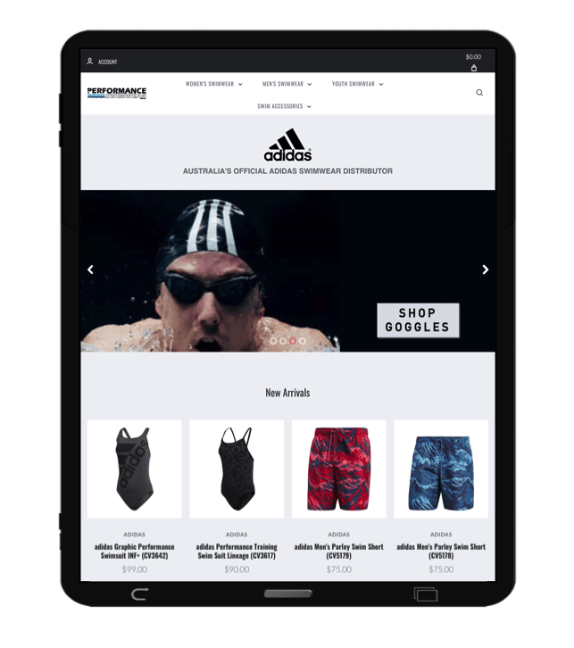 Mobile Optimized Websites for the Sportswear Industry