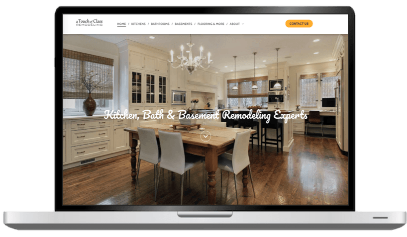 Web Design for A Touch of Class Remodeling