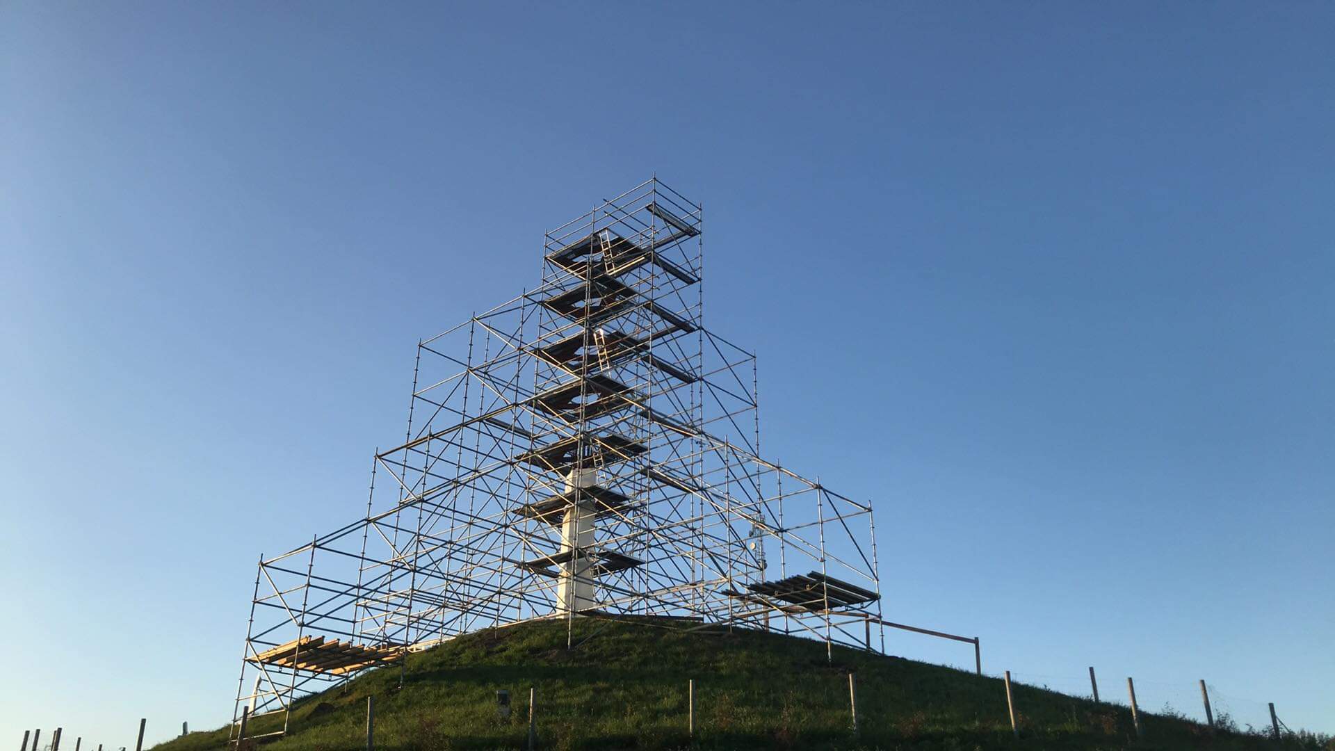 jogrema atlikti darbai - moduliniai pastoliai