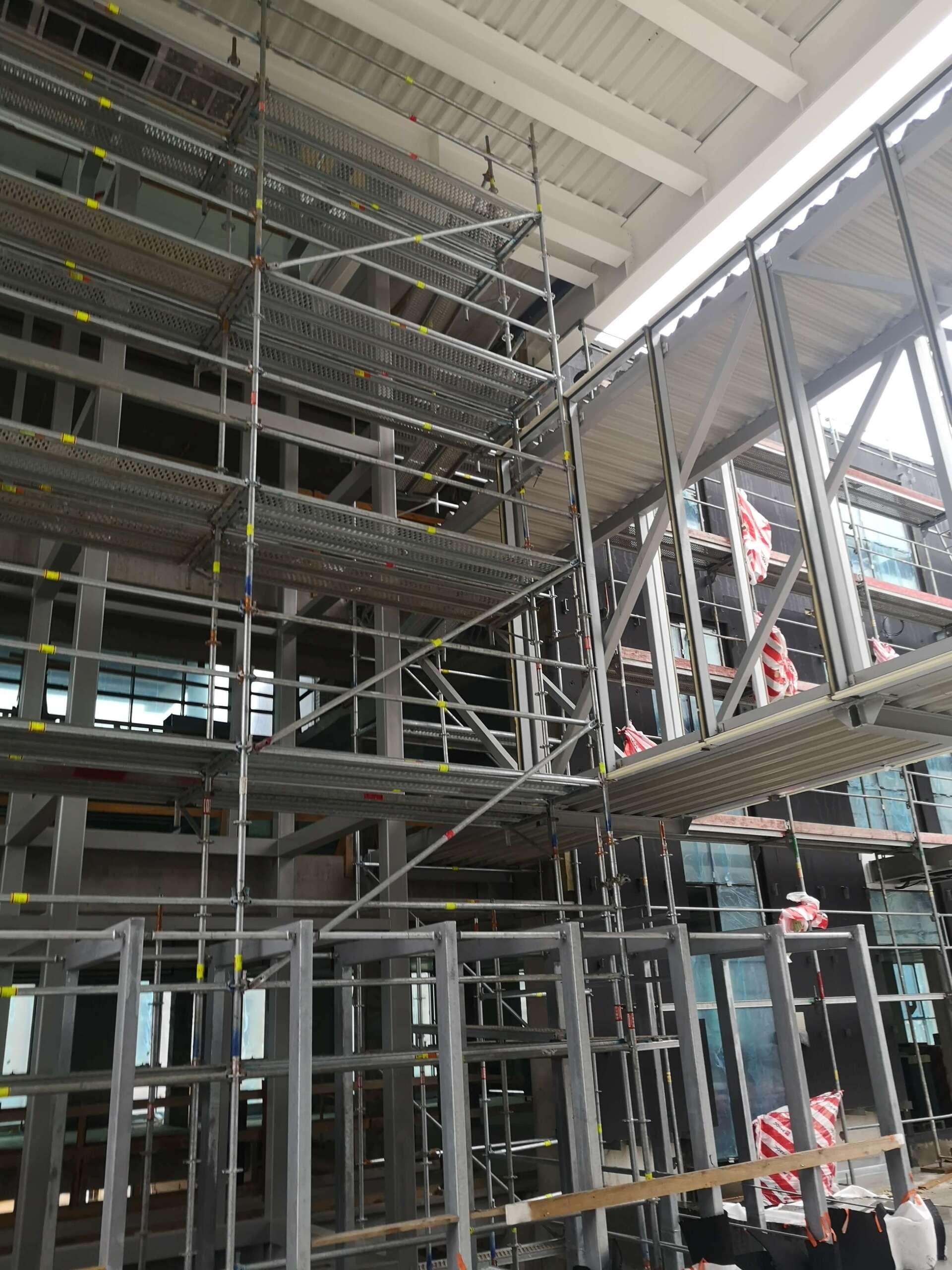 jogrema atlikti darbai - moduliniai pastoliai