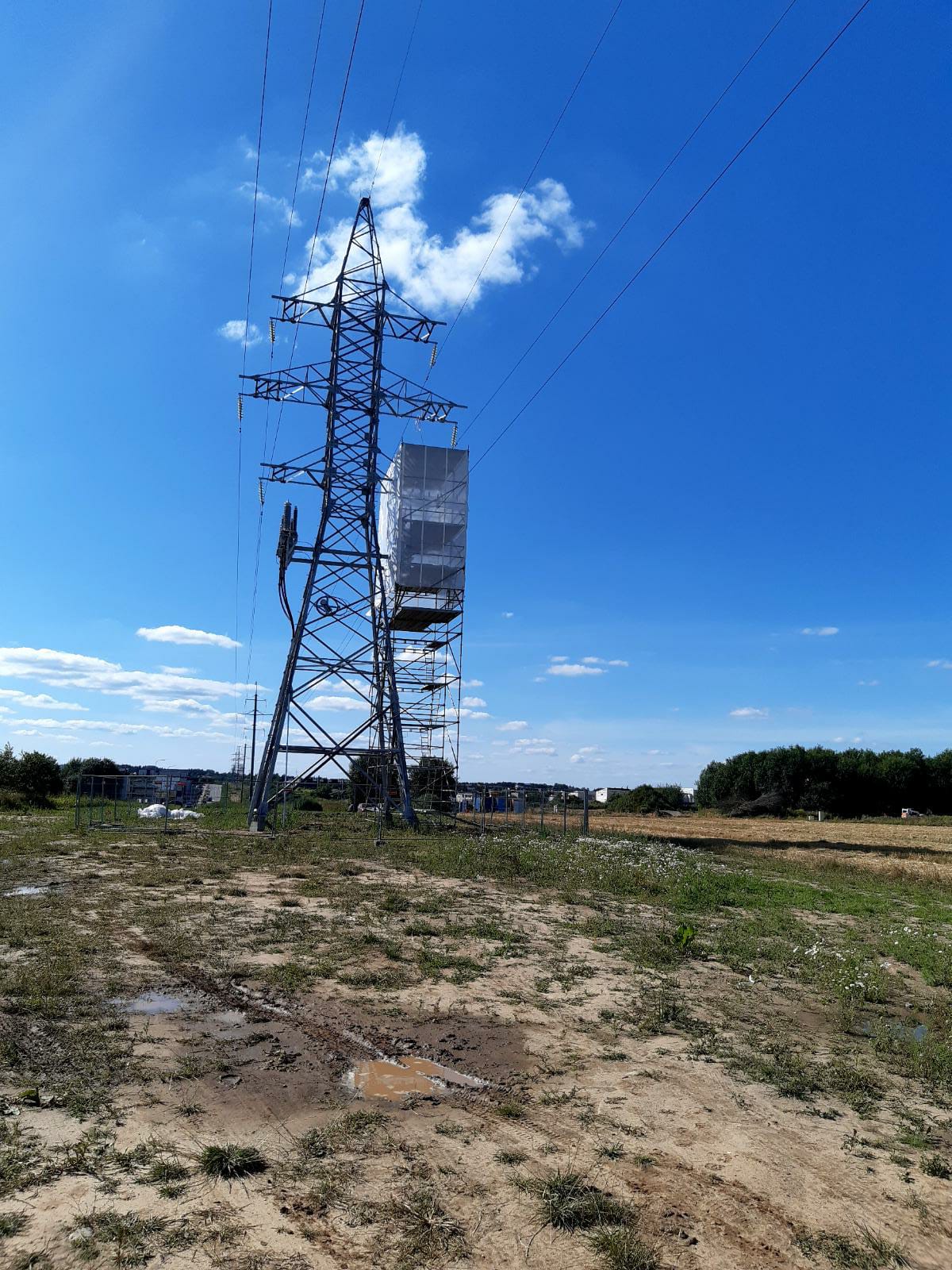 jogrema atlikti darbai - moduliniai pastoliai