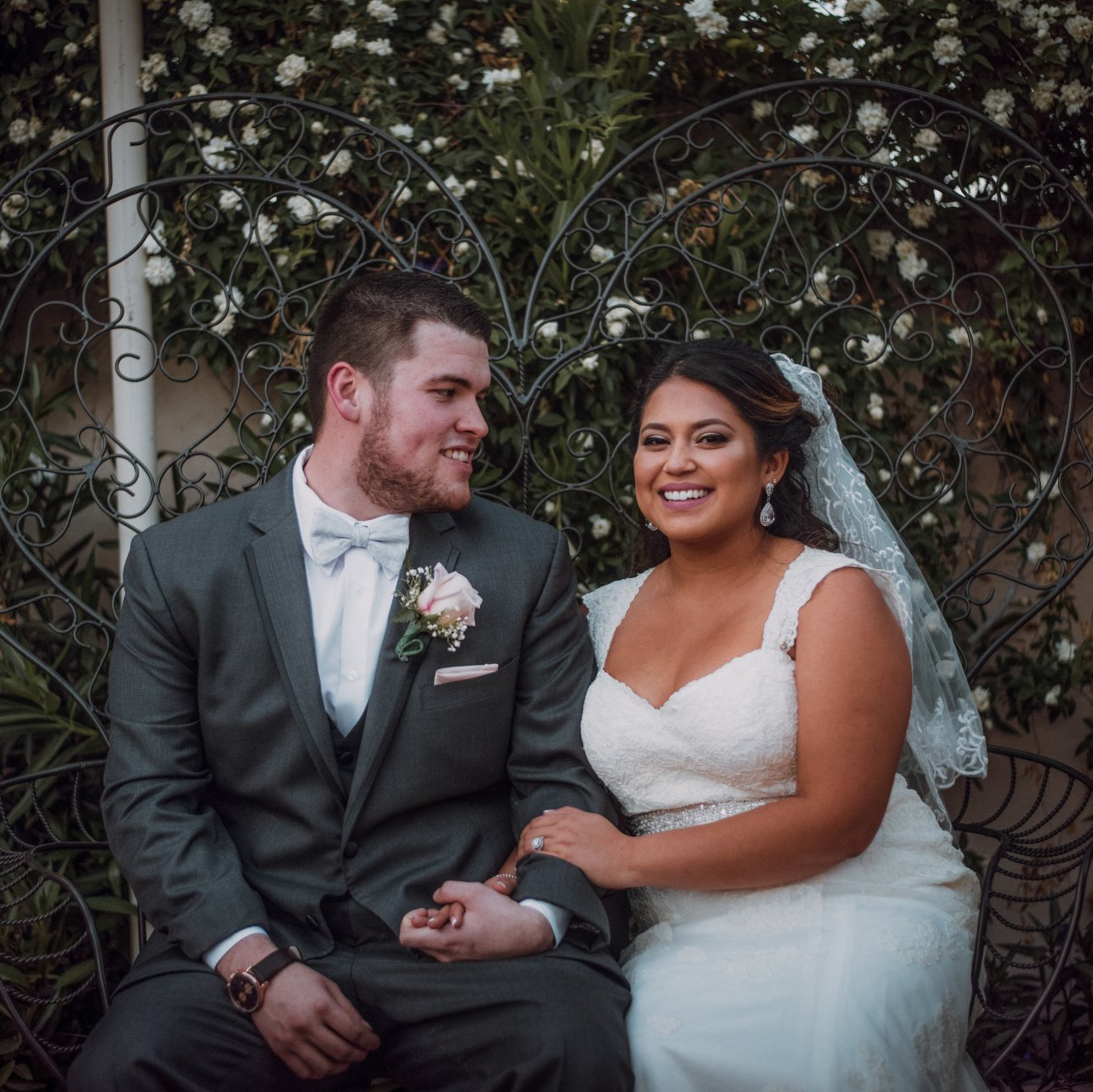 Bride and Groom portrait in Mesa, Arizona.